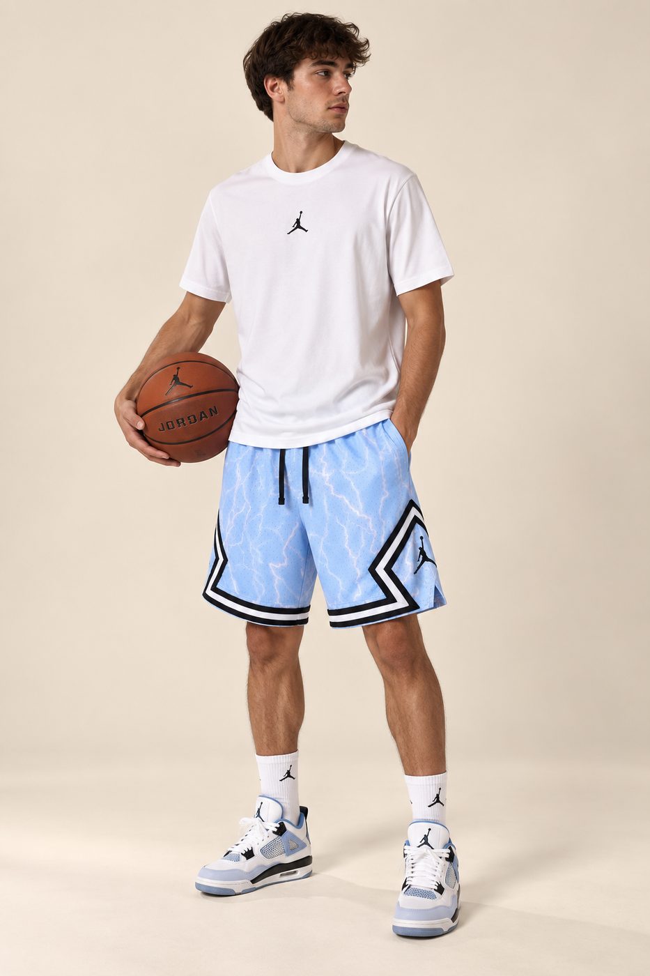 Jordan Shorts שיש תכלת