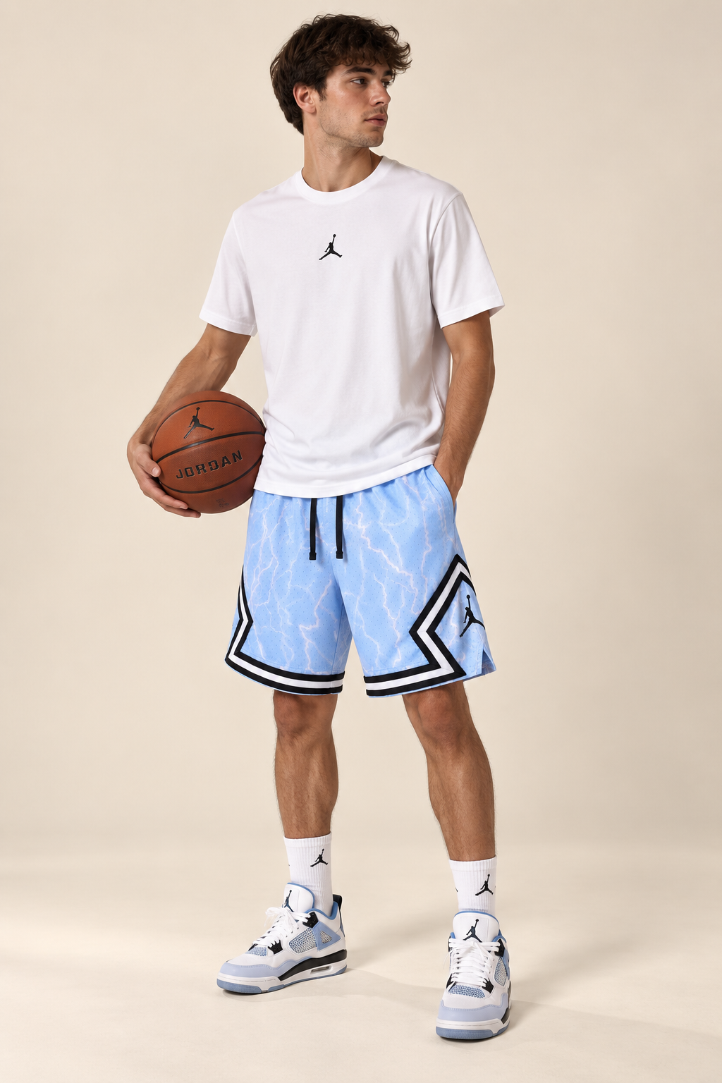 Jordan Shorts שיש תכלת
